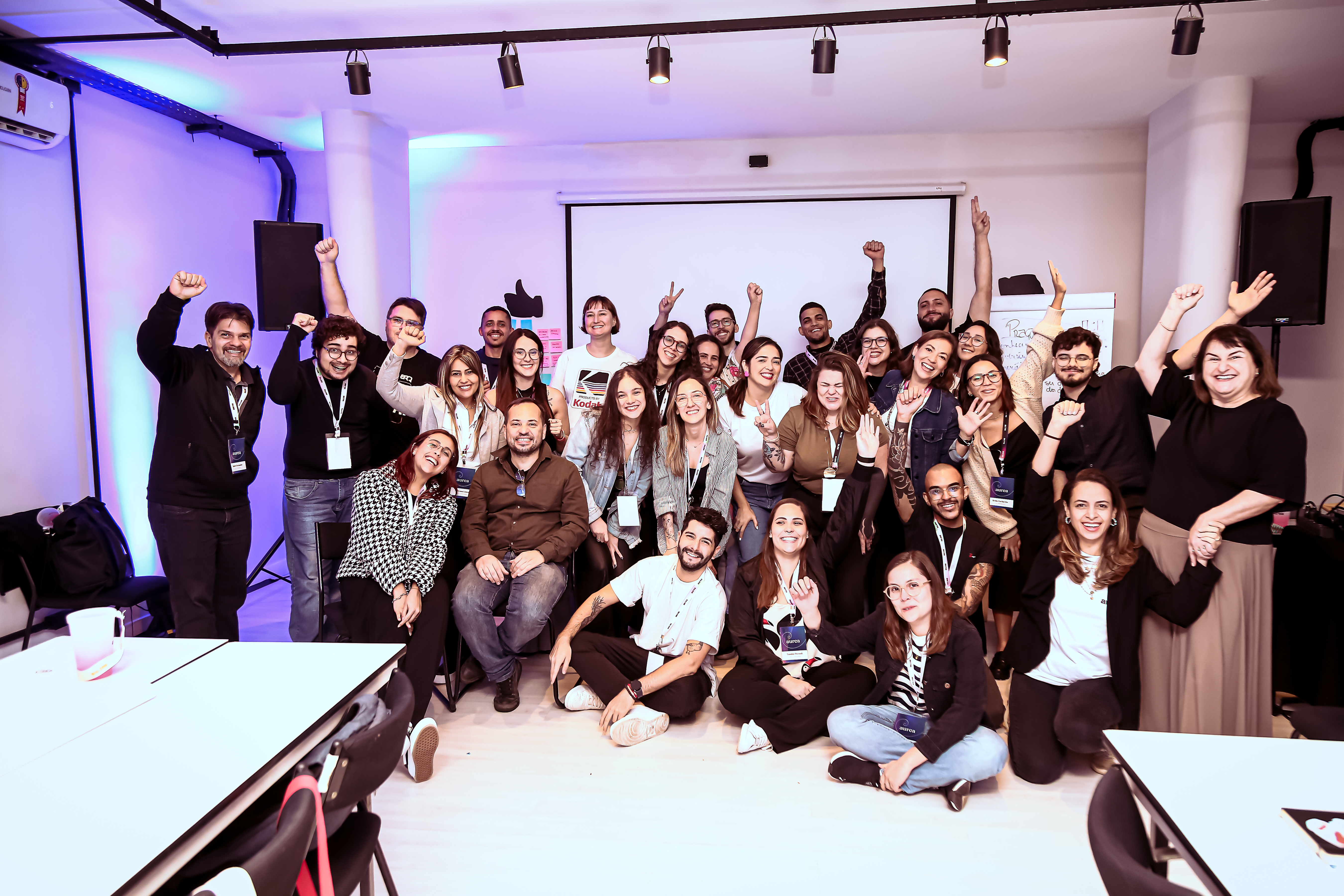 Participantes da Imersão Maestria reunidos